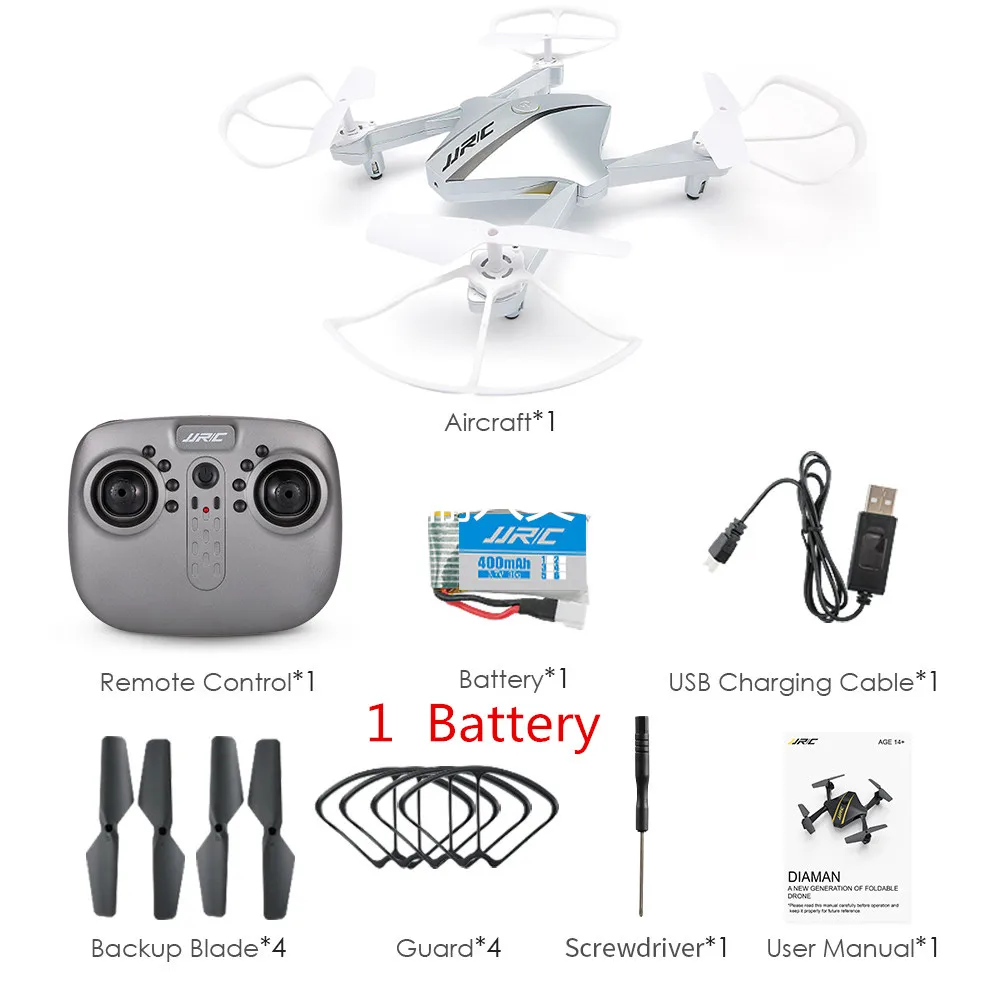 Мини-Дрон JJR/C H44WH с поддержкой Wi-Fi FPV и камерой | Игрушки хобби