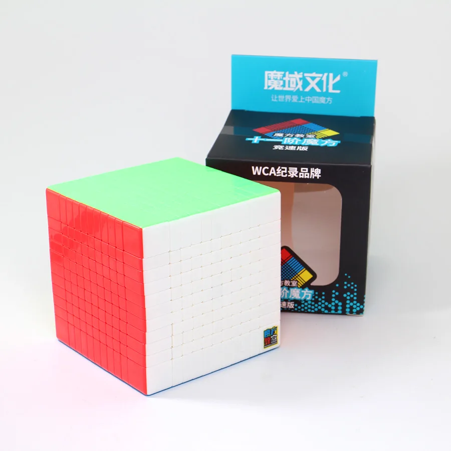 Zhisheng Yuxin Huanglong 11x11x11 magico Cubo 11x11 куб головоломка профессиональный 11*11 кубик без