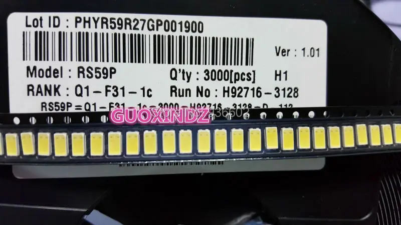 Для LG LED TV приложения светодиоды средней мощности LCD подсветка 0 5 W 3V 5630 холодный