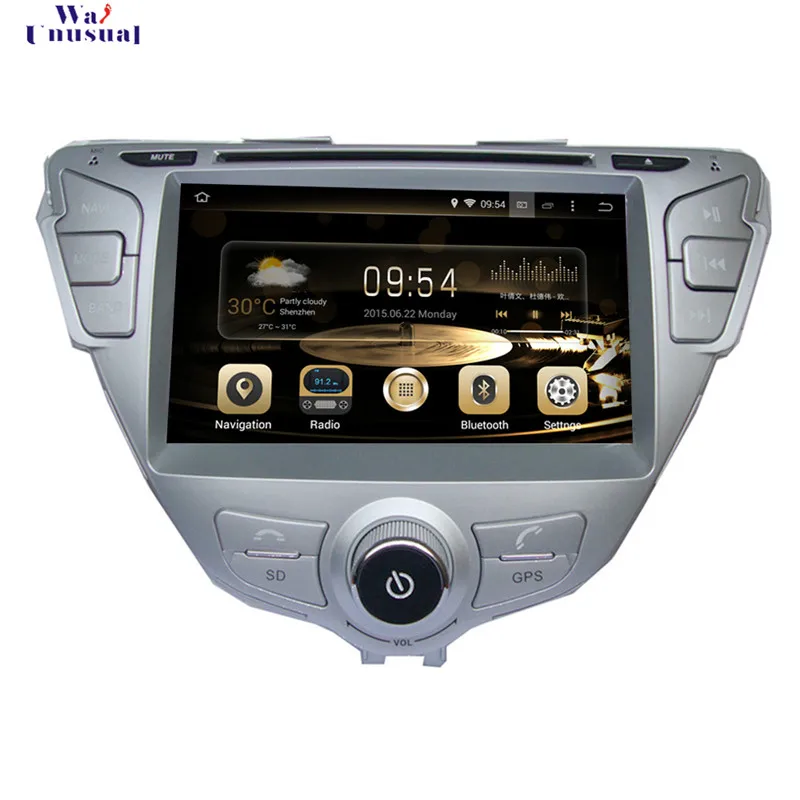 

WANUSUAL 7" 4G RAM 32G ROM Octa Core Android 6.0 Car Radio Player for Hyundai Elantra for MD2011- with GPS BT Wifi Map 1024*600