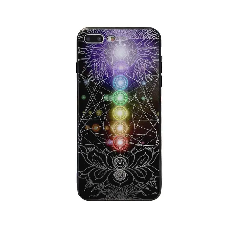 Babaite The mandala chakra Insist yoga Custom Photo Soft Phone Case for iPhone 8 7 6 6S Plus 5 5S SE XR X XS MAX Coque Shell | Мобильные