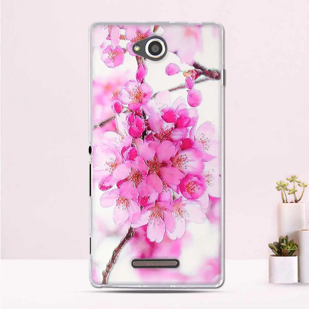 Чехол для телефона sony Xperia C S39H C2305 чехол 5," бампер для sony Xperia C2305 C 2305 чехол Силиконовые мягкие чехлы из ТПУ на заднюю панель