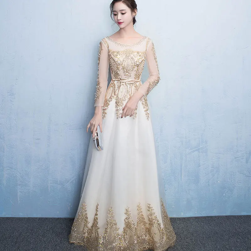 Robe de soiree 2019 nouvelles Вечерние платья женские высококачественные Модные Стильные