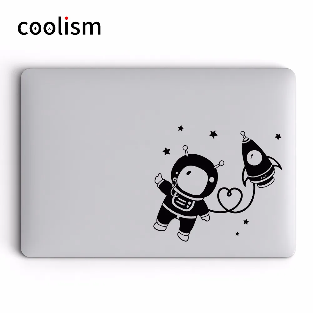 Космонавт космический питомник стикер для ноутбука Apple Macbook Наклейка Pro Air Retina 11 12