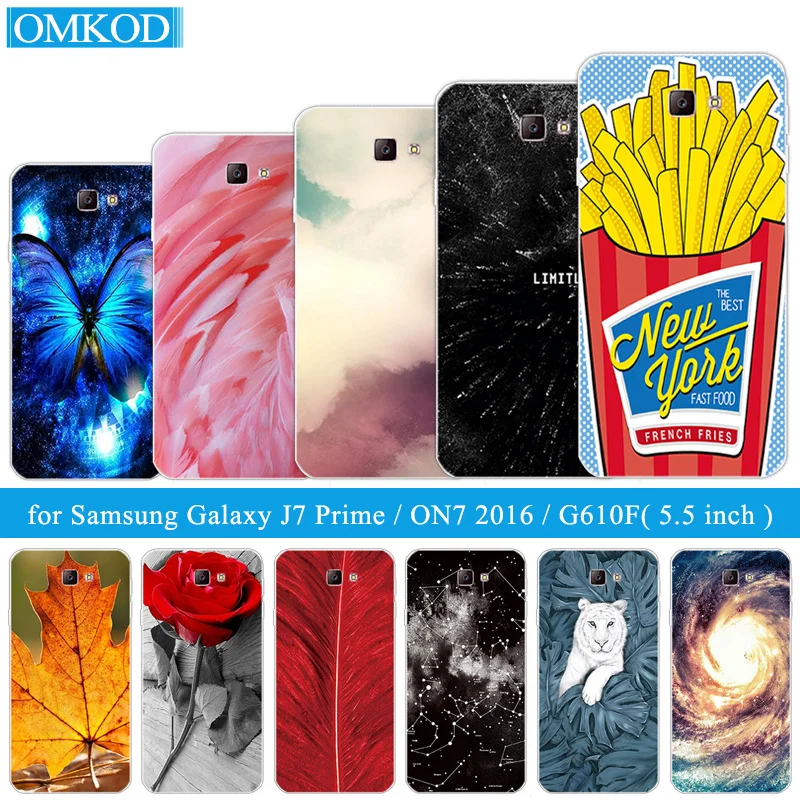 Для Samsung Galaxy On7 2016/J7 Prime чехол для телефона мягкий TPU силиконовый 5 дюймов J7 Prime/On7 2016