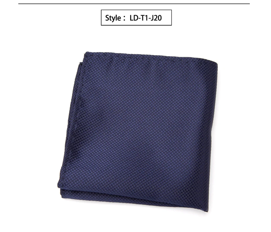 XGVOKH Cravat Fashion Pocket Square Grid Handkerchief Men Gifts Accessories Polyester Hanky Solid Color Towel Black White Tie