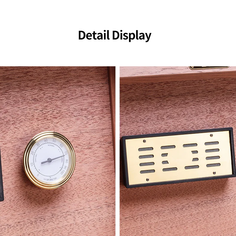 CIGARLOONG коробка для сигар деревянная сигара дисплей коробка humidor для сигар с ручкой увлажнитель для сигар cla-00812