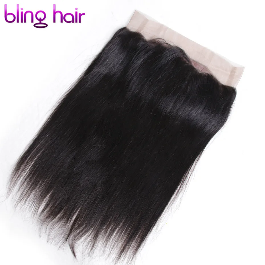 Bling Hair 360 фронтальная кружевная застежка бразильские волосы 100% Remy человеческие