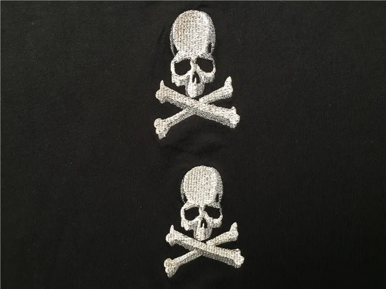 Новые роскошные мужские модные футболки повседневная футболка с вышивкой в виде
