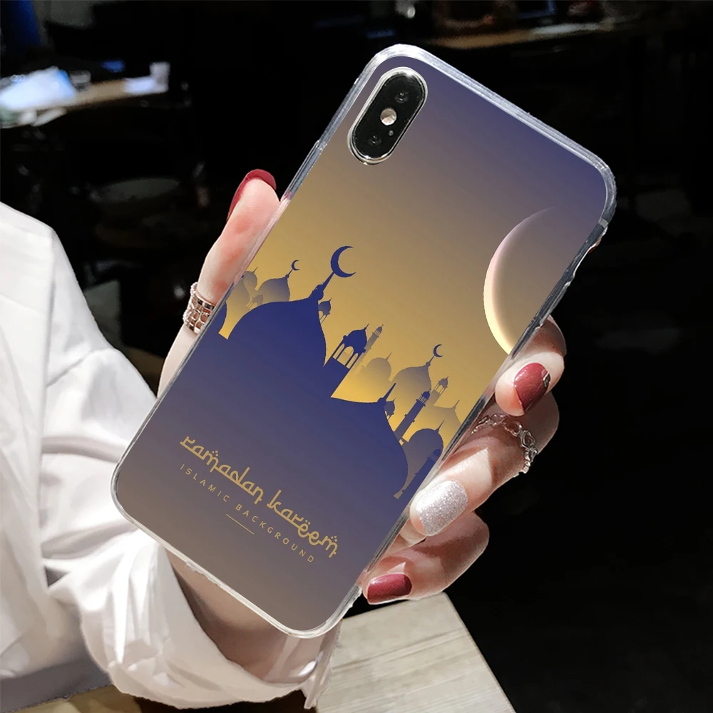 Чехол для телефона CASEIER Ramadan с фонариком iPhone X XS 7 8 6 6S Plus чехол рисунком Луны XR MAX 5 5C