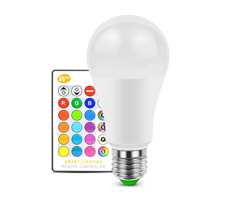 E27 неоновый светильник RGB RGBW RGBWW неоновый светодиодный светильник 5 Вт 10 Вт 15 Вт AC85-265V неоновая вывеска с Bluetooth 4,0 App или ИК-пульт дистанционного управления светильник ing