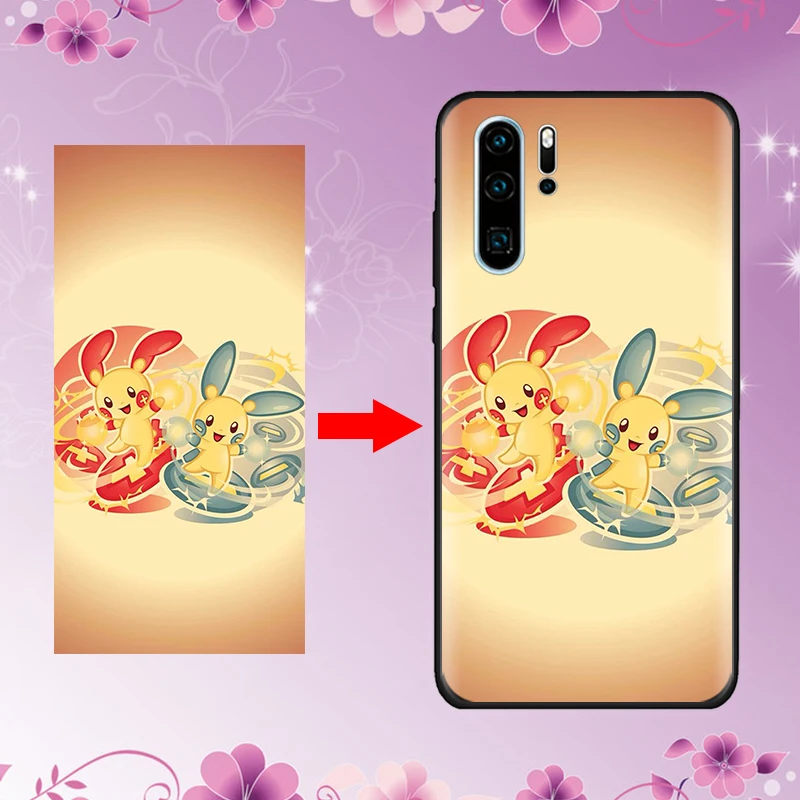 Уникальный персонализированный DIY заказной телефон для huawei P9 P10 P20 P30 mate 10 20 Lite Pro P Smart Z Plus Черный силиконовый чехол