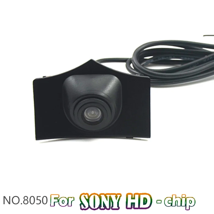 8050 for sonyccd 180deg CCD Автомобильная камера с логотипом спереди для Audi A6L Q5 Q7 Q3 A8, камера с логотипом бренда PAL/NTSC - Название цвета: 8050 for sonyccd