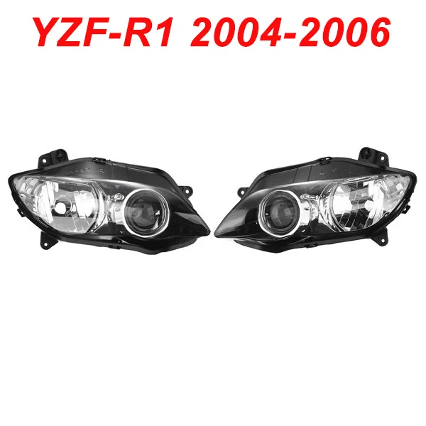 Передняя фара для мотоцикла 04 06 Yamaha YZFR1 YZF R1 прозрачная 2004 2005 2006| |
