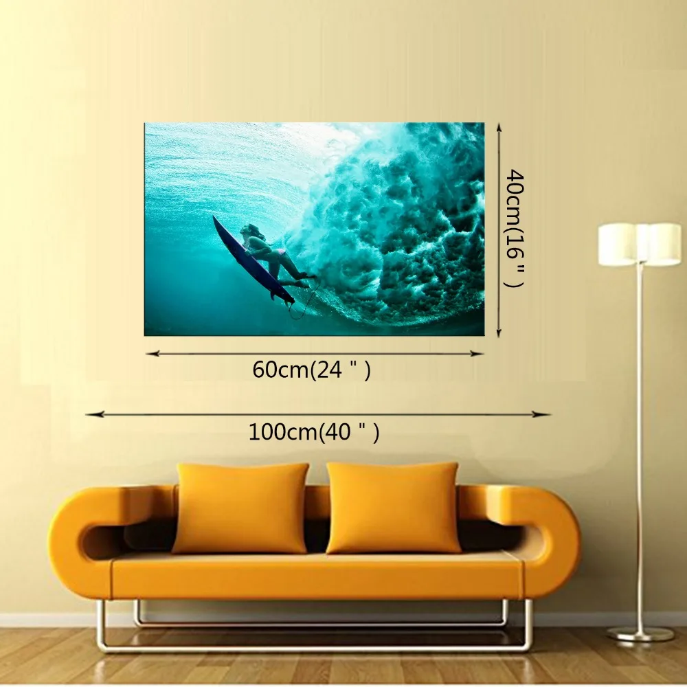 1 панель бесплатная доставка художественная картина Современный Морской пейзаж