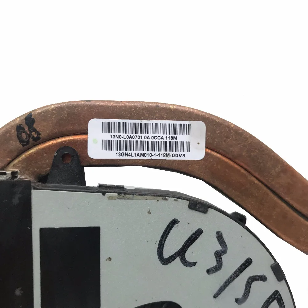 Для ASUS X35 U31J U31JS U31JV U31S U31SD радиатор охлаждения процессора/вентилятор 13N0 L0A0701 13GN4L1AM010