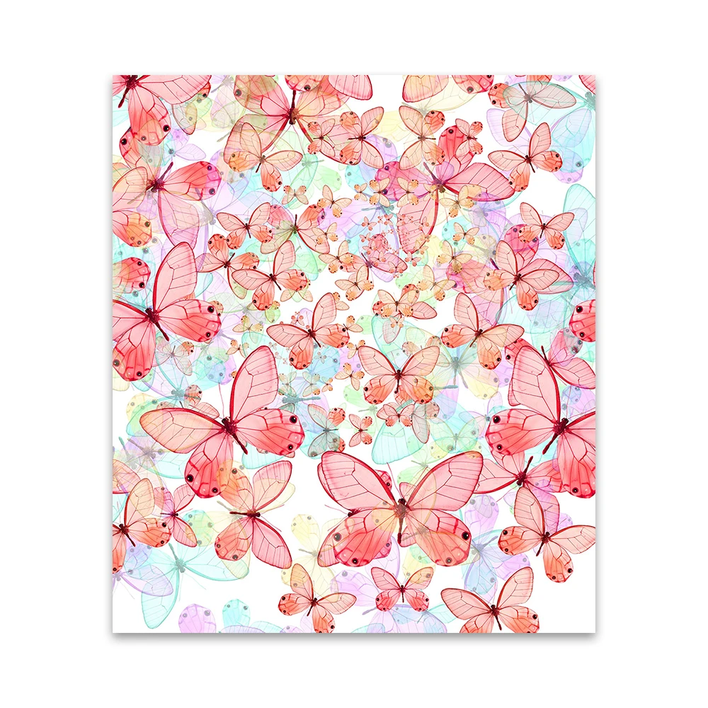 WANGART абстрактное искусство скандинавский постер принты сюрреалистичность