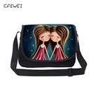 12 Созвездие женская сумка на плечо Повседневная холщовая дорожная сумка для ноутбука сумка-мессенджер Студенческая сумка через плечо школьные сумки Feminina