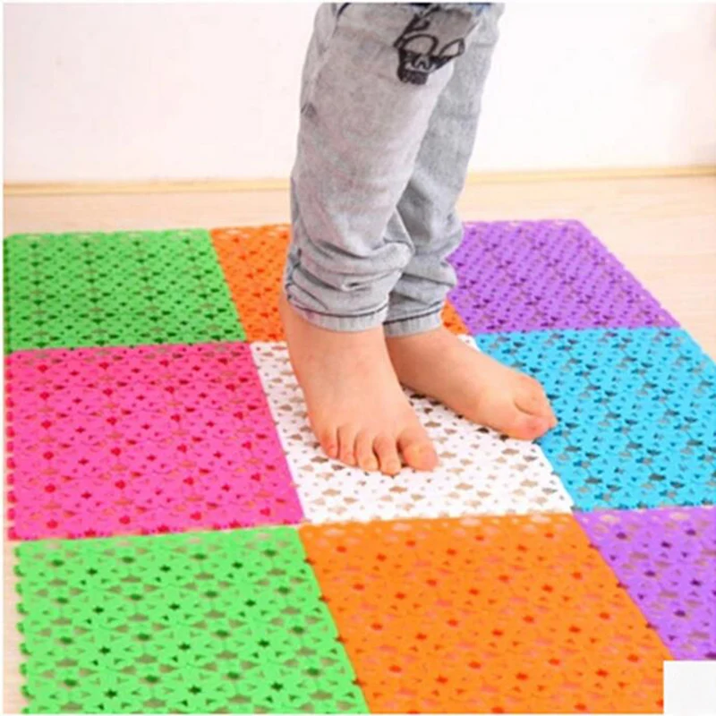 Basupply 1 шт. 20*30 см DIY Коврик для ванной комнаты душ слив сердца кухонный коврик