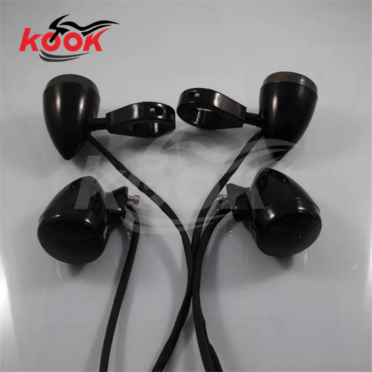 4 светильник т. поворотники для мотоцикла с кронштейном 39 мм|set of|set 4set led |