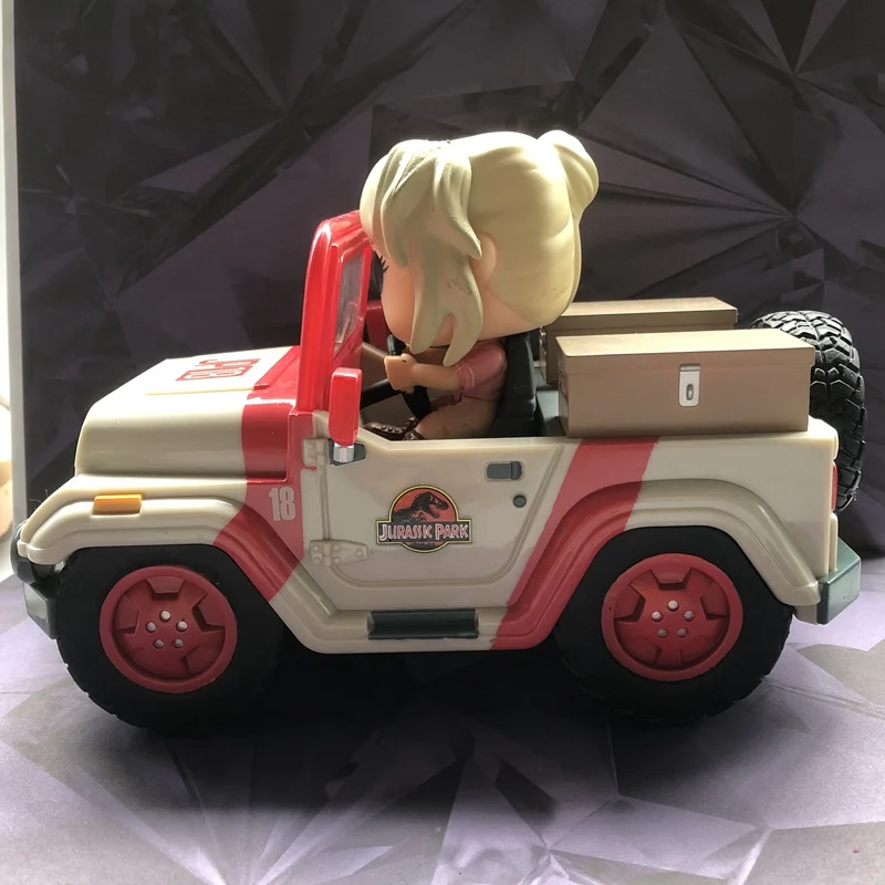 Funko pop Secondhand Moments Rides: Мир Юрского периода-Автомобиль Виниловая фигурка Коллекционная модель свободная игрушка