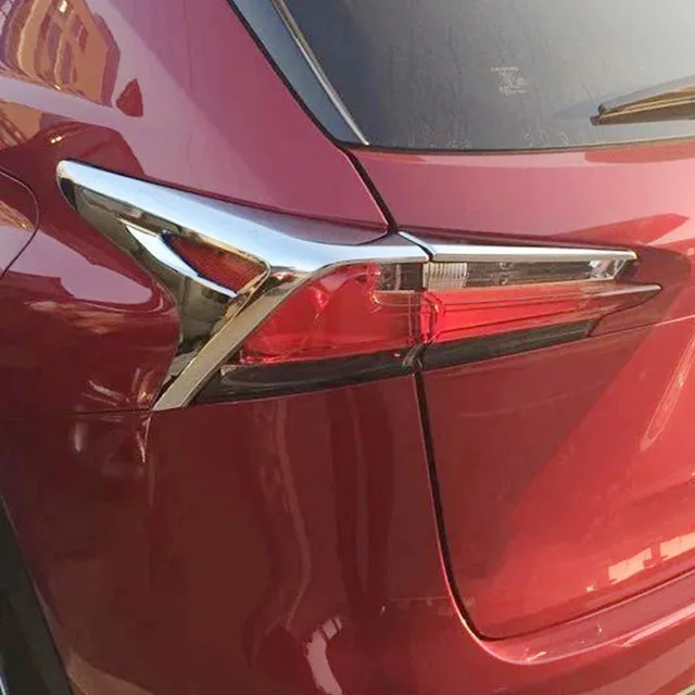 

Хромированные задние фонари для LEXUS NX 2015, 2016, 2017, задние фонари из АБС-пластика, протектор, украшение, крышка рамы, аксессуары для отделки, Ста...