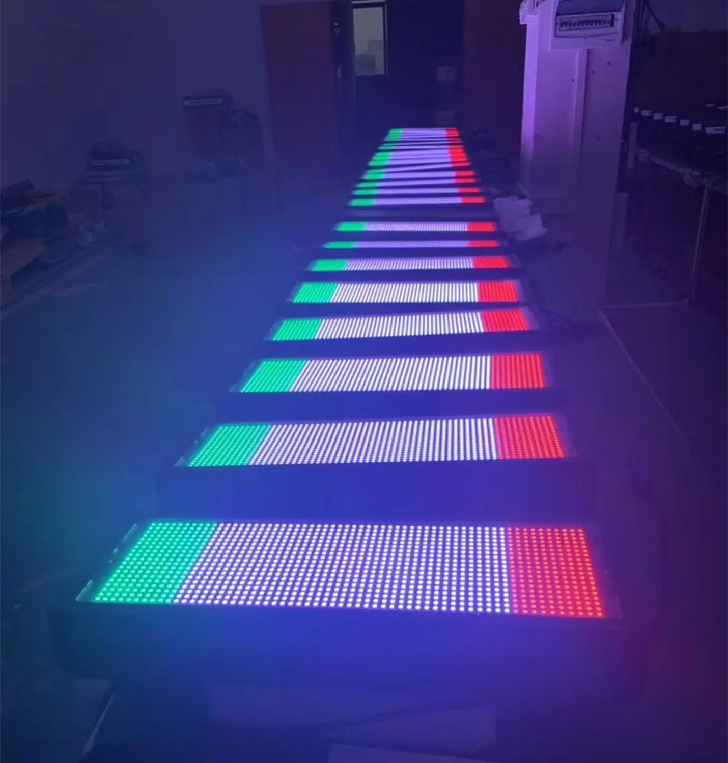 1000 Вт LED RGB 3в1 стробоскопический стробоскоп dmx супер яркий теплый белый свет DMX COB