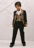 free shippingcustom made embroidery kid tuxedos suits boys special occasion clothes kids tuxedo suit boys attire