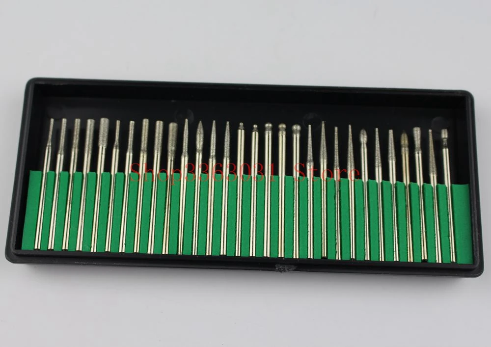 2 компл./лот Dental Diamond Burs goldsmith steel bur|burs dental|burs diamond |