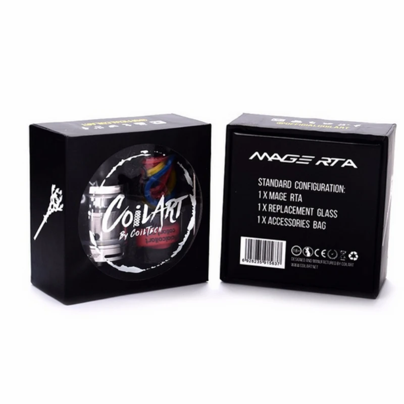 Kangertaike магазин CoilART МАГ RTA 24 мм диаметр Стекла Pyrex Замена бесплатная доставка