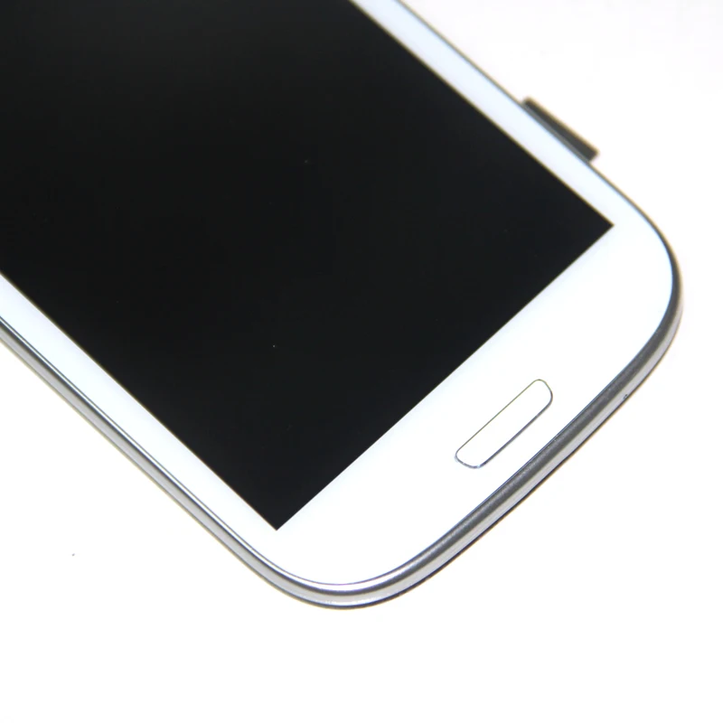 Для Samsung Galaxy S3 ЖК дисплей сенсорный экран для I9300 дигитайзер сборка + рамка