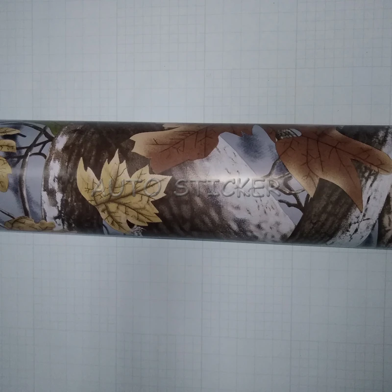 Камуфляжная виниловая пленка Realtree 10/20/30/40/50*152 см камуфляжная с листьями
