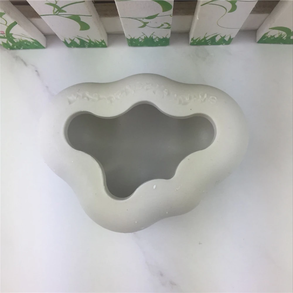 3D DIY Chocolate Cookies Digital Cloud Shape Fondant Cake Tools Creative Silicone Mold | Дом и сад