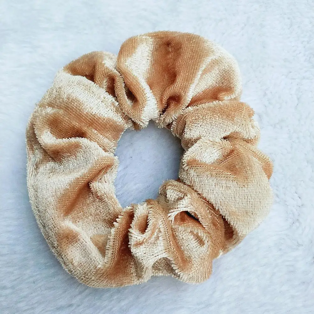 Резинки для волос женские винтажные бархатные эластичные заколки хвоста