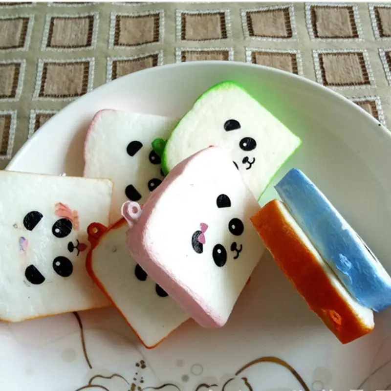 Милые ремешки для телефона с нарезным хлебом мягкие тосты Rilakkuma принтом