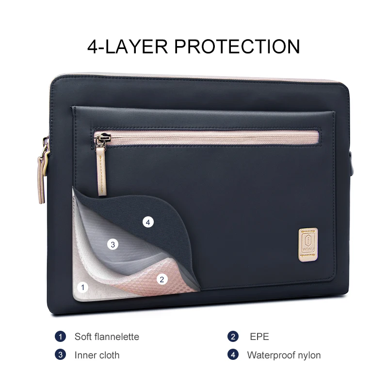 WIWU водонепроницаемая сумка для ноутбука Macbook Air 11 12 13 3 Pro 15 6 дюймов Сумка чехол iPad 9
