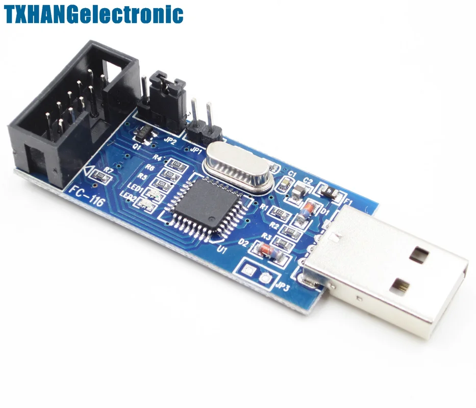 USB ISP USBASP программатор для 51 AVR ATMEGA8 ATMEGA128 | Электронные компоненты и принадлежности