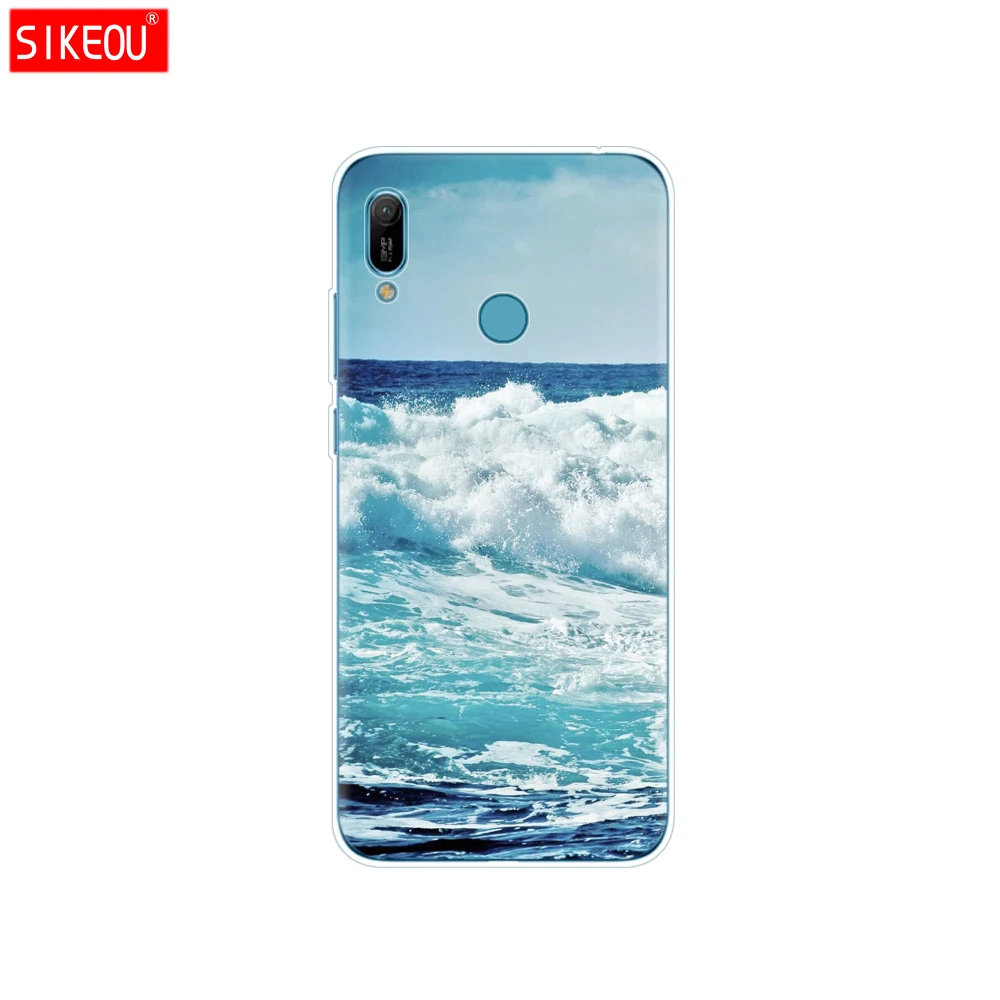 Huawei Y6 чехол huawei Y6 чехол из силикона и ТПУ мягкий чехол для телефона для huawei Y6 MRD-LX1 MRD-LX1F Y 6 Pro Y6Prime чехол - Цвет: 33698