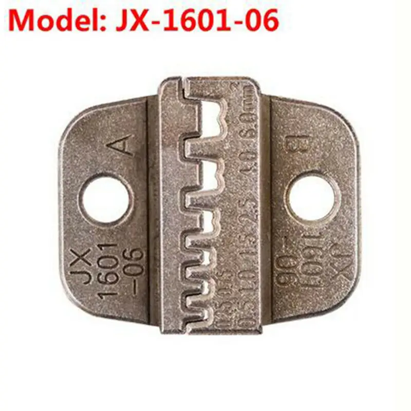 JX-1601-06 Изолированные клеммы 5 типов прессформы провода щипцы челюсти наконечник Обжимные Плоскогубцы аксессуар обжимной инструмент инструменты разъем - Цвет: JX-1601-06