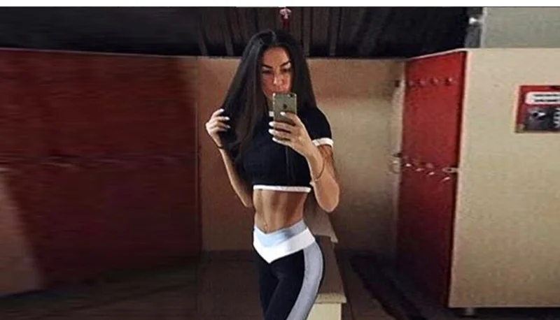 Hecatal, 2 шт., женский спортивный комплект для фитнеса, йоги, бега, спортзала, спортивные бюстгальтеры и леггинсы, высокая эластичность, подходящие цвета, костюмы для йоги