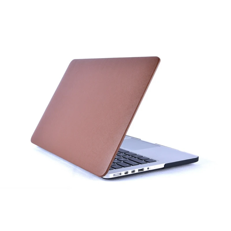 PU кожаный жесткий чехол для ноутбука Macbook Air Pro с retina 11 12 13 15 дюймов новый A1706 A1708 A1707