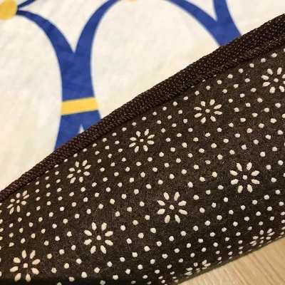 Soft Round Flannel Decorative Carpet Foot Door Yoga Chair Play Mat Pad Bathroom Hallway Area Rug Blue gold Home Deco | Дом и сад