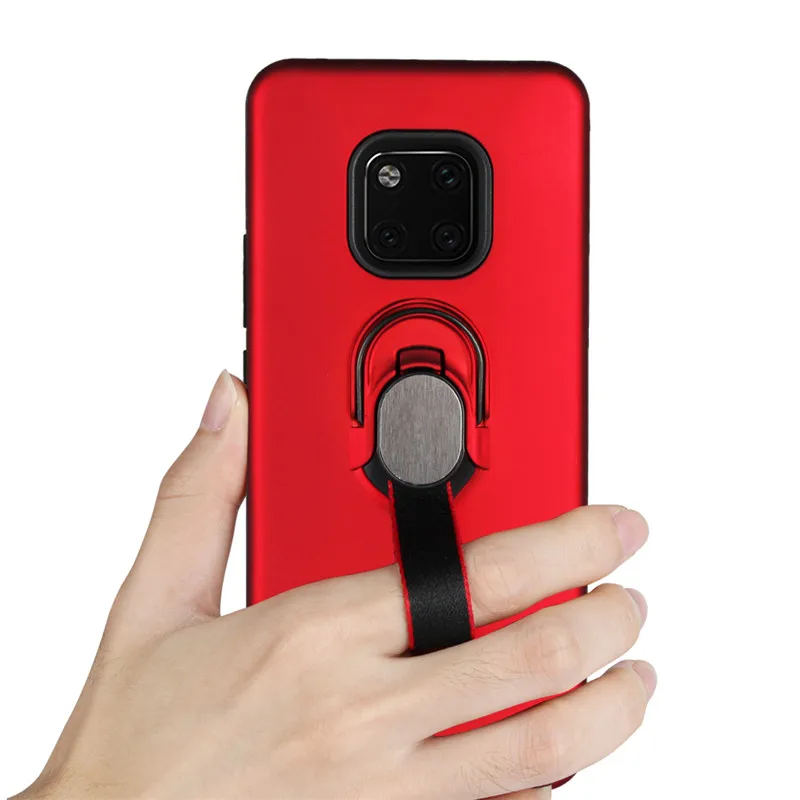 Высокое качество чехол для huawei mate 20 Pro Чехол PC + Мягкий ТПУ силиконовый Магнитный