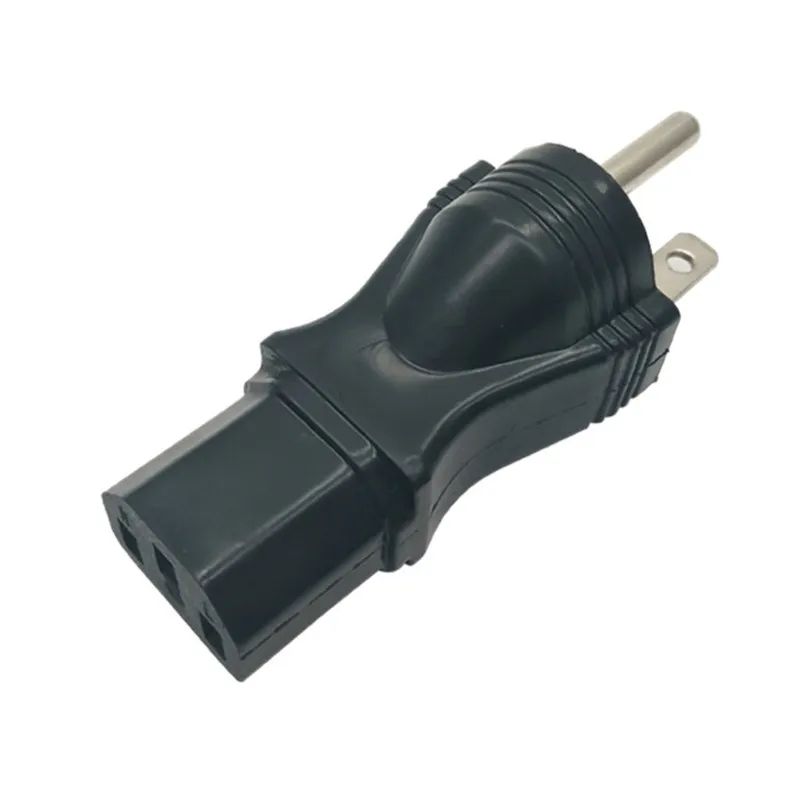 

US 5-15P TO C13 US Japan Canada Power Adapter Plug US 5-15P TO IEC320 C13 Power Connector Plug Converter