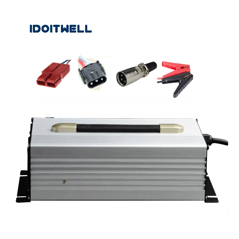 Подгонянная серия 2000W 12V 90A 24V 60A 36V 40A 48V 30A 60V 25A 72V 20A зарядное устройство для свинцово-кислотных литиевых батарей LifePO4