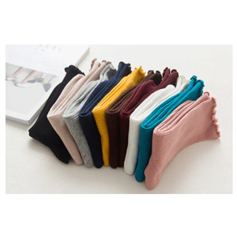 16 видов цветов женские носки милые с ворсом повседневные для девочек чулочно