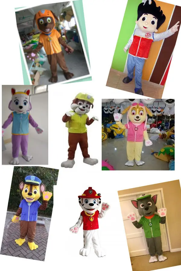 Новинка хит продаж пенопласт для взрослых 8 шт. костюм мультяшного талисмана