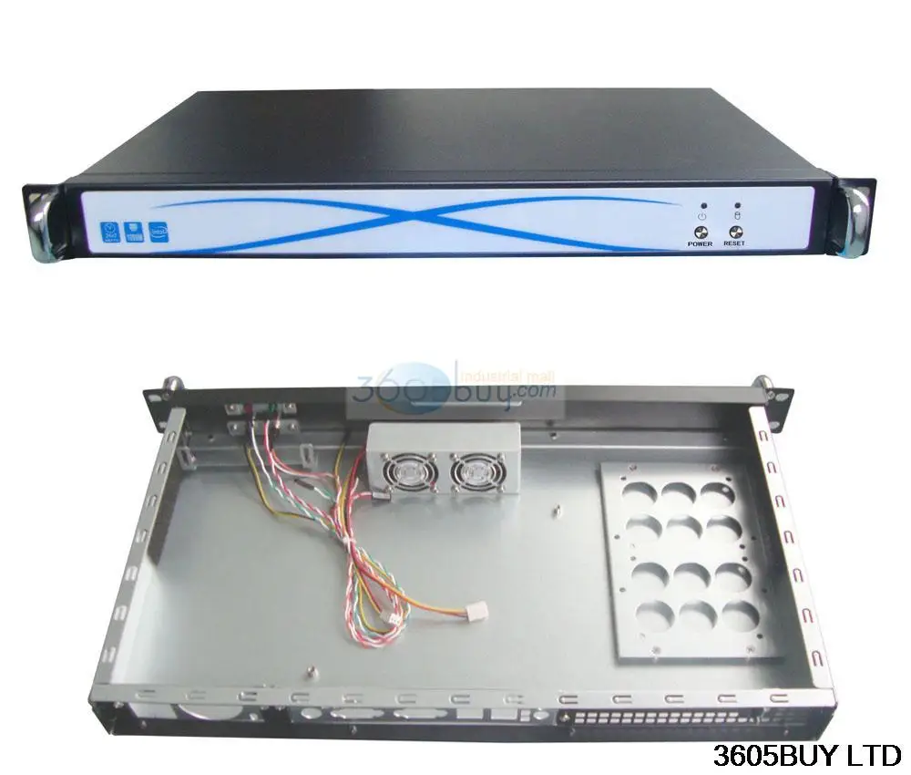 Новый ITX ATOM 1U чехол S1260 Серверный корпус только без питания|server chassis|chassis 1userver case 1u |