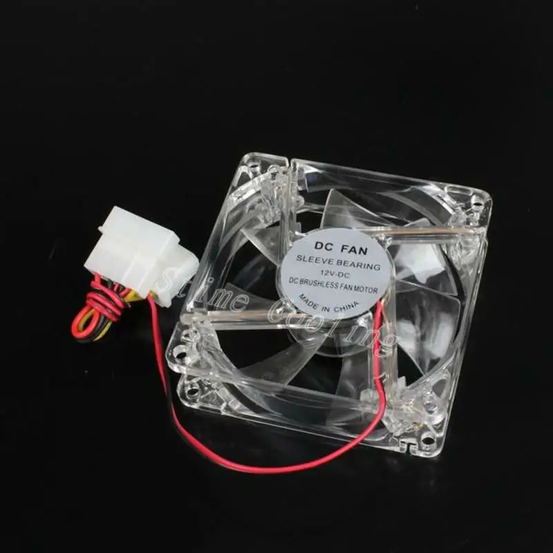 5 шт. DC 12 V Вентилятор охлаждения корпуса компьютера led 8025 8 см 80 мм|fan led|case cooling fancooling