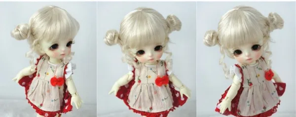 8 Bjd парик Синтетический мохеровый парик милый стиль-лати azone